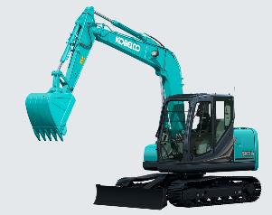 Kobelco SK75-11 с отвалом